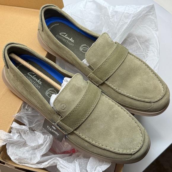 Clarks Men's Collection Flexway Band Shoes- Wide Width- 12W - Picture 8 of 12